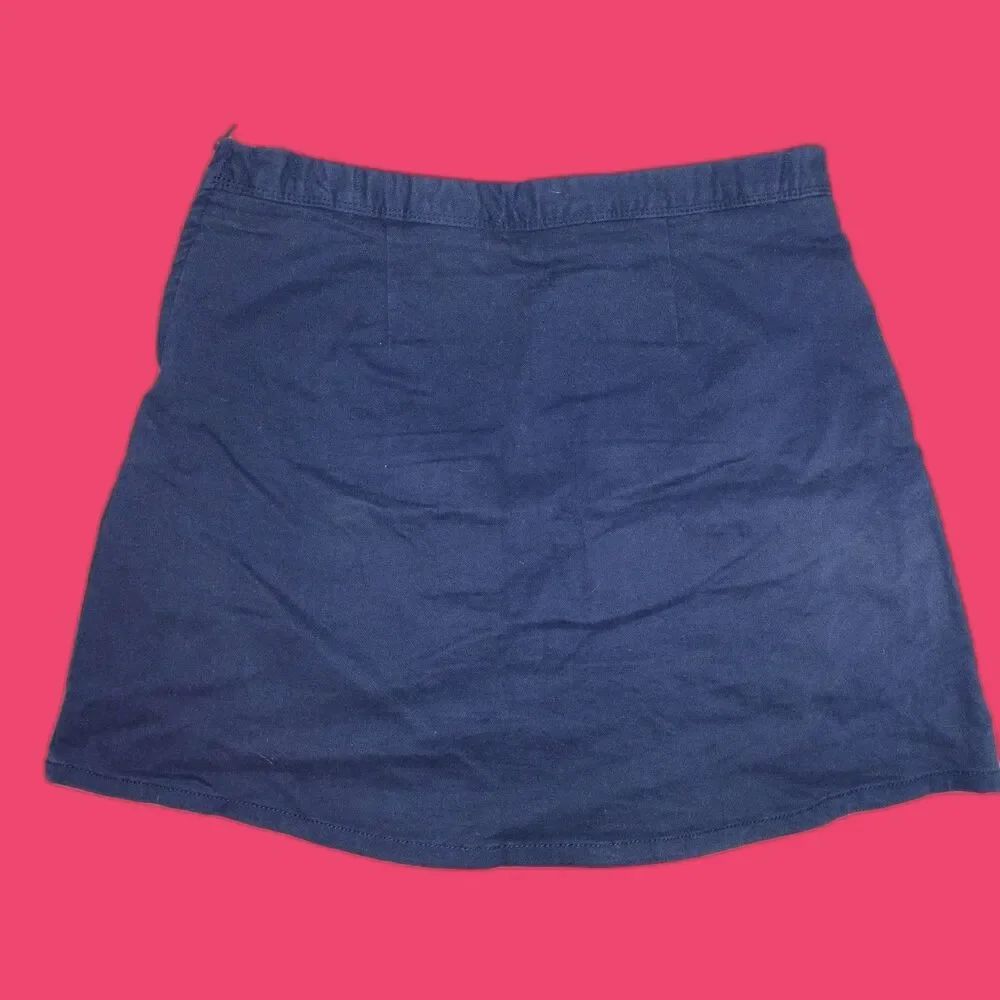 The Children's Place Size 18 Girls School Uniform Regular Pleated Skirt Navy